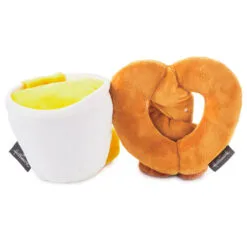 Hallmark Better Together Pretzel And Cheese Dip Magnetic Plush, 5" 5 Hallmark Better Together Pretzel And Cheese Dip Magnetic Plush, 5" -Hallmark Store Better Together Pretzel and Cheese Dip Magnetic Plush 1KID2093 03