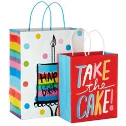 Hallmark Birthday Cheer 8-Pack Assorted Gift Bags 10 Hallmark Birthday Cheer 8-Pack Assorted Gift Bags -Hallmark Store Birthday Cheer Medium and Large Gift Bags 5EGB6365 05