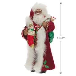 Hallmark Black Father Christmas Ornament 8 Hallmark Black Father Christmas Ornament -Hallmark Store Black Father Christmas Santa Keepsake Ornament 2499QSM7847 03