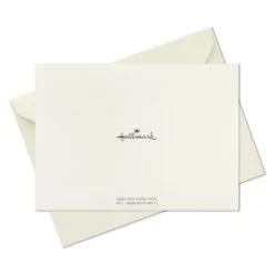 Hallmark Black Script Bulk Boxed Blank Thank-You Notes, Pack Of 40 -Hallmark Store Black Script Boxed Blank ThankYou Notes Multipack 1TYN2453 05