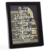 Hallmark Harry Potter™ Friendship And Bravery Hermione Granger™ Framed Quote Sign, 8x10