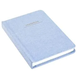 Hallmark Blue Chambray Address Book