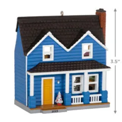 Hallmark Nostalgic Houses And Shops Special Edition 2023 Ornament 8 Hallmark Nostalgic Houses And Shops Special Edition 2023 Ornament -Hallmark Store Blue Clapboard House Keepsake Ornament 2599QXE3309 03
