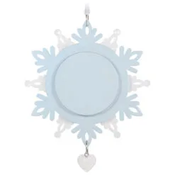 Hallmark Our First Christmas Together Snowflake 2023 Photo Frame Ornament 11 Hallmark Our First Christmas Together Snowflake 2023 Photo Frame Ornament -Hallmark Store BlueWhite Snowflake Picture Frame Keepsake Ornament 1699QGO2879 06