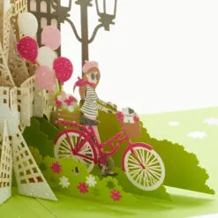 Hallmark Bonjour Eiffel Tower 3D Pop-Up Hello Card -Hallmark Store Bonjour Eiffel Tower 3D PopUp Hello Card 1299LAD9664 05