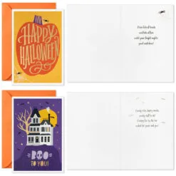 Hallmark Boo To You Boxed Halloween Cards Assortment, Pack Of 36 -Hallmark Store Boo to You Boxed Halloween Cards Assortment 5ELT1011 04