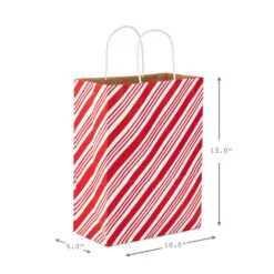 Hallmark 13" Bright Fun 12-Pack Assorted Christmas Gift Bags 12 Hallmark 13" Bright Fun 12-Pack Assorted Christmas Gift Bags -Hallmark Store Bright Fun 12 Assorted Large Christmas Gift Bags 5XGB2812 03