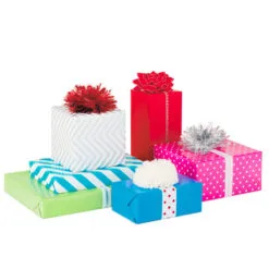 Hallmark Store -Hallmark Store Bright and Bold 6Pack Wrapping Paper Rolls 5JXW1746 02