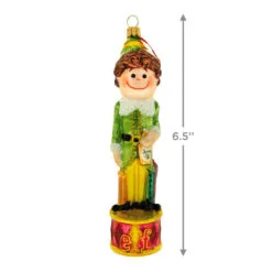 Hallmark Buddy The Elf™ Glass Ornament -Hallmark Store Buddy the Elf With Syrup Keepsake Ornament 1QEP3029 03