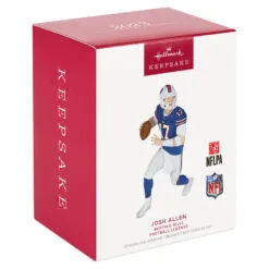 Hallmark NFL Buffalo Bills Josh Allen Football Legends Ornament 9 Hallmark NFL Buffalo Bills Josh Allen Football Legends Ornament -Hallmark Store Buffalo Bills Josh Allen Keepsake Ornament 2299QXR8247 04
