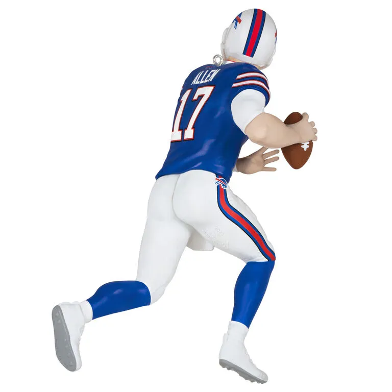 Hallmark NFL Buffalo Bills Josh Allen Football Legends Ornament 6 Hallmark NFL Buffalo Bills Josh Allen Football Legends Ornament - Image 6