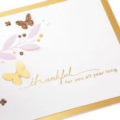 Hallmark Butterfly Bouquet Thankful For You 3D Pop-Up Thinking Of You Card 10 Hallmark Butterfly Bouquet Thankful For You 3D Pop-Up Thinking Of You Card -Hallmark Store Butterfly Flowers 3D PopUp Thinking of You Card 1299LAD9643 03