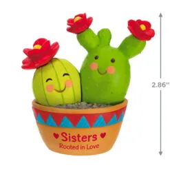 Hallmark Cactus Sisters Ornament 8 Hallmark Cactus Sisters Ornament -Hallmark Store Cactus Sisters Rooted in Love Keepsake Ornament 1599QGO2569 03
