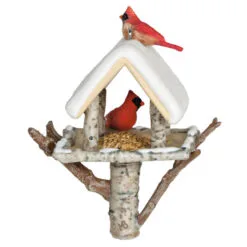 Hallmark Marjolein's Garden Winter Cardinals Ornament -Hallmark Store Cardinals Birdfeeder Keepsake Ornament 1899QXR8099 06