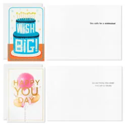 Hallmark Colorful Classic Boxed All-Occasion Cards Assortment, Pack Of 12 -Hallmark Store Celebrate Assorted Boxed AllOccasion Cards 3EDX1204 03