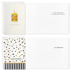 Hallmark Colorful Classic Boxed All-Occasion Cards Assortment, Pack Of 12 -Hallmark Store Celebrate Assorted Boxed AllOccasion Cards 3EDX1204 05