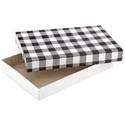 Hallmark Checks And Plaids 12-Pack Designed Shirt Boxes 8 Hallmark Checks And Plaids 12-Pack Designed Shirt Boxes -Hallmark Store Checks and Plaids 12Pack Designed Shirt Boxes 5XBC1124 04