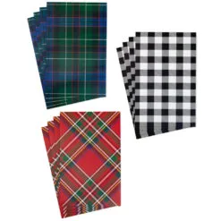 Hallmark Checks And Plaids 12-Pack Designed Shirt Boxes 9 Hallmark Checks And Plaids 12-Pack Designed Shirt Boxes -Hallmark Store Checks and Plaids 12Pack Designed Shirt Boxes 5XBC1124 05