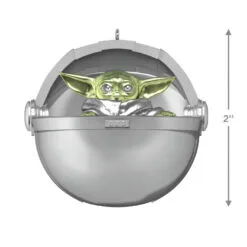 Hallmark Disney 100 Years Of Wonder Star Wars™ And Marvel Heroes Ornaments, Set Of 4 -Hallmark Store Chewie Grogu Black Panther Spiderman Keepsake Ornaments 5499QXI7447 09