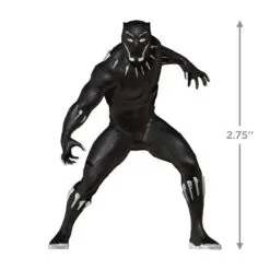 Hallmark Disney 100 Years Of Wonder Star Wars™ And Marvel Heroes Ornaments, Set Of 4 -Hallmark Store Chewie Grogu Black Panther Spiderman Keepsake Ornaments 5499QXI7447 10