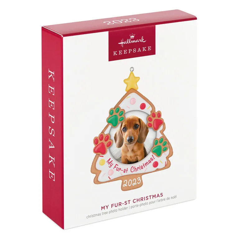 Hallmark My Fur-st Christmas 2023 Photo Frame Ornament 4 Hallmark My Fur-st Christmas 2023 Photo Frame Ornament - Image 4