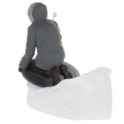 Hallmark National Lampoon's Christmas Vacation™ Don't Try This At Home, Kids! Ornament With Light And Sound -Hallmark Store Christmas Vacation Clark on Sled Keepsake Ornament 2499QXI6269 06