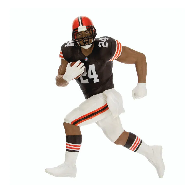 Hallmark NFL Cleveland Browns Nick Chubb Ornament 1 Hallmark NFL Cleveland Browns Nick Chubb Ornament