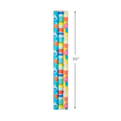 Hallmark Colorful Celebration 3-Pack Wrapping Paper, 55 Sq. Ft. Total -Hallmark Store Colorful Celebration 3Pack Wrapping Paper Rolls 5EWR6373 03