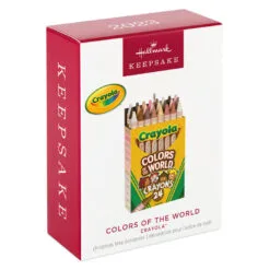 Hallmark Crayola® Colors Of The World Ornament 9 Hallmark Crayola® Colors Of The World Ornament -Hallmark Store Colors of the World Crayons Box Keepsake Ornament 1899QXI7347 04