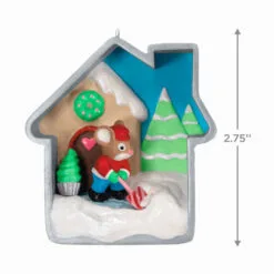 Hallmark Cookie Cutter Christmas Ornament -Hallmark Store Cookie Cutter Mouse Diorama Keepsake Ornament 1799QXR8067 03