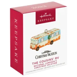 Hallmark Mini National Lampoon's Christmas Vacation™ The Cousins’ RV Ornament, 0.5" -Hallmark Store Cousin Eddies RV Keepsake Ornament 1299QXM9239 04
