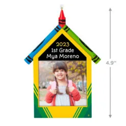Hallmark Crayola® A Colorful School Year Personalized Photo Frame Ornament 6 Hallmark Crayola® A Colorful School Year Personalized Photo Frame Ornament -Hallmark Store Crayola A Colorful School Year Picture Frame Personalized Keepsake Ornament 2499QHE2110B1 03