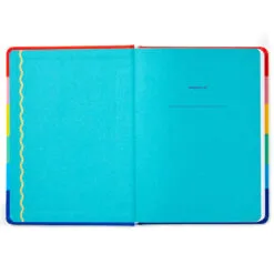 Hallmark Crayola® Every Shade Of Happy Hardback Notebook -Hallmark Store Crayola Rainbow Stripe Hardcover Notebook 3HWJ2112 03