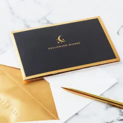 Hallmark Crescent Moon 3-D Pop-Up Halloween Card -Hallmark Store Crescent Moon and Bats 3D PopUp Halloween Card 1299IEH3001 07