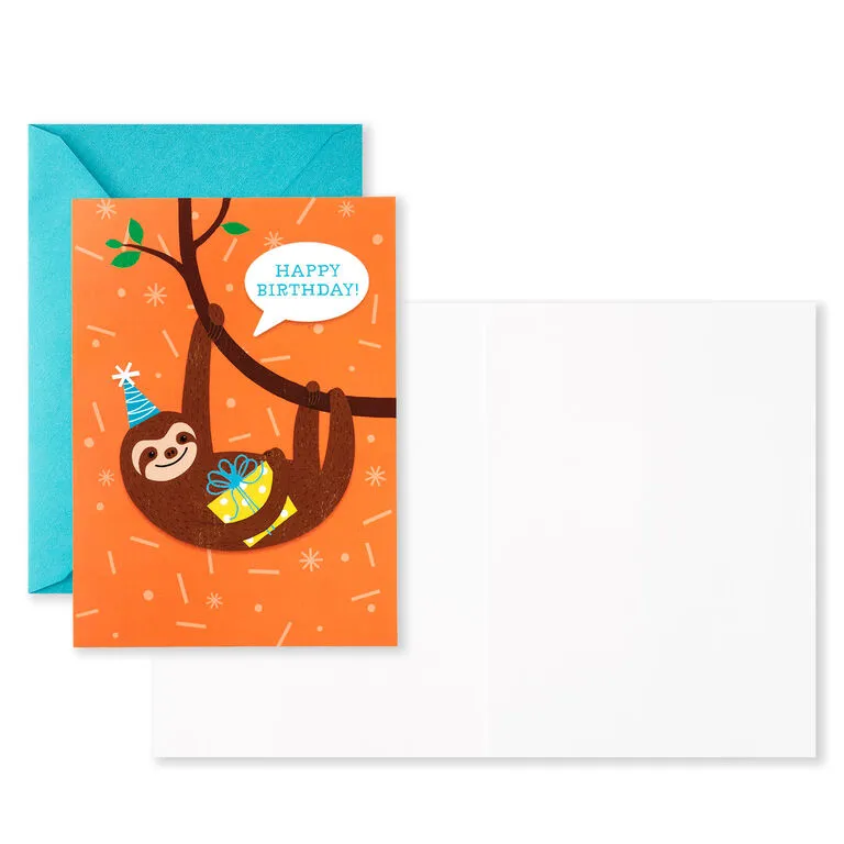 Hallmark Cute Animals Assorted Blank Kids Birthday Cards, Pack Of 48 7 Hallmark Cute Animals Assorted Blank Kids Birthday Cards, Pack Of 48 - Image 7