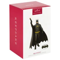 Hallmark DC™ 1989 Batman™ Ornament -Hallmark Store DC Comics Batman Keepsake Ornament 1999QXI6127 04