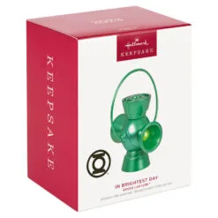 Hallmark DC™ Green Lantern™ In Brightest Day Ornament With Light -Hallmark Store DC Comics Green Lantern Keepsake Ornament 1999QXI6247 04