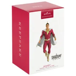 Hallmark DC™ Shazam!™ Fury Of The Gods Shazam!™ Ornament -Hallmark Store DC Comics Shazam Keepsake Ornament 1999QXI6117 04