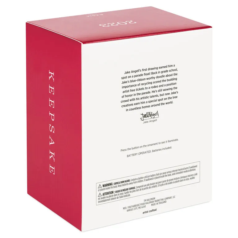 Hallmark Dungeons & Dragons: Honor Among Thieves Themberchaud Ornament With Light 5 Hallmark Dungeons & Dragons: Honor Among Thieves Themberchaud Ornament With Light - Image 5