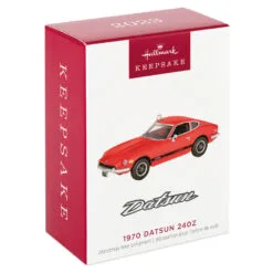 Hallmark 1970 Datsun 240Z 2023 Metal Ornament 9 Hallmark 1970 Datsun 240Z 2023 Metal Ornament -Hallmark Store Datsun Car Keepsake Ornament 2199QXI6987 04