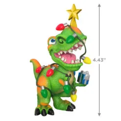 Hallmark Tree Rex Ornament -Hallmark Store Dinosaur in Christmas Lights Keepsake Ornament 1799QGO2779 03