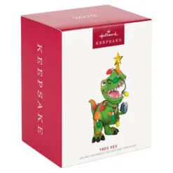 Hallmark Tree Rex Ornament -Hallmark Store Dinosaur in Christmas Lights Keepsake Ornament 1799QGO2779 04