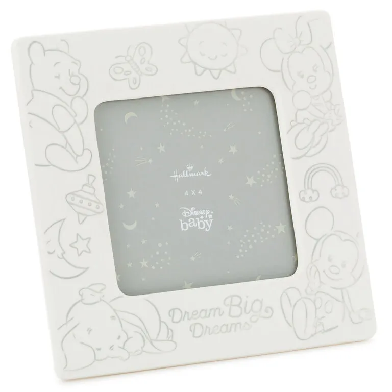 Hallmark Disney Baby Dream Big Dreams Picture Frame, 4x4 1 Hallmark Disney Baby Dream Big Dreams Picture Frame, 4x4