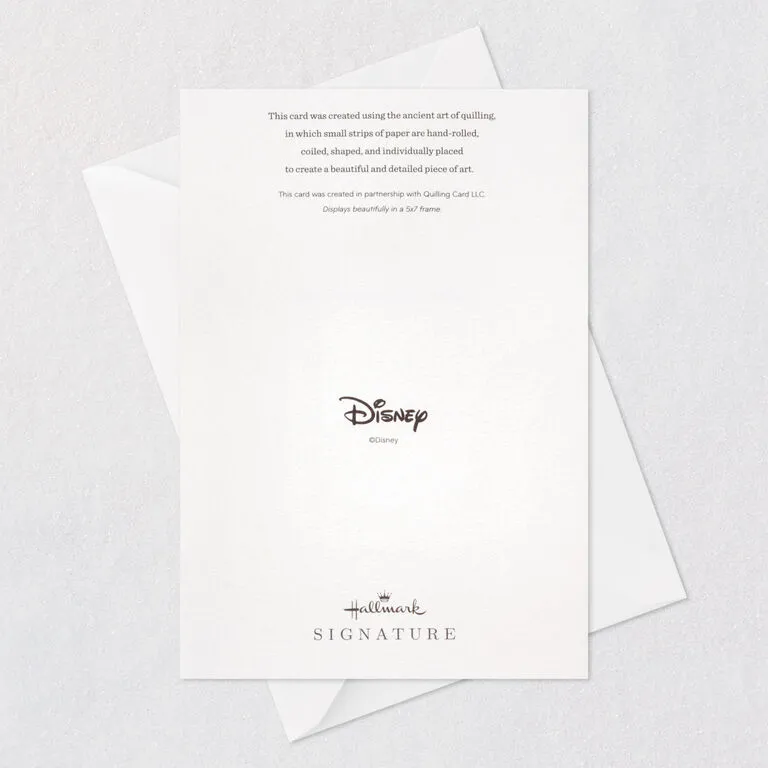 Hallmark Disney Princess Jasmine Magical Day Quilled Paper Handmade Card 7 Hallmark Disney Princess Jasmine Magical Day Quilled Paper Handmade Card - Image 7