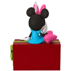 Hallmark Disney Minnie Mouse Christmas Present Personalized Ornament -Hallmark Store Disney Minnie Mouse Christmas Present Personalized Ornament 2499QHE1886B1 06