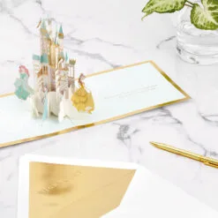 Hallmark Disney Princess Castle So Loved 3D Pop-Up Card -Hallmark Store Disney Princess Castle So Loved 3D PopUp Card 1499LAD2725 06