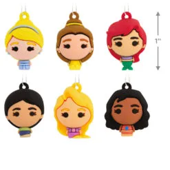 Mini Disney Princess Shatterproof Hallmark Ornaments, Set Of 6 7 Mini Disney Princess Shatterproof Hallmark Ornaments, Set Of 6 -Hallmark Store Disney Princess Miniature Christmas Ornaments Set of 6 2HCM6131 03