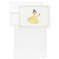 Hallmark Disney Princess Assorted Boxed Blank Note Cards Multipack, Pack Of 24 -Hallmark Store Disney Princesses Assorted Boxed Blank Note Cards 3SOM3887 03