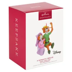 Hallmark Disney Robin Hood 50th Anniversary A Romantic Rescue Ornament -Hallmark Store Disney Robin Hood Maid Marian Keepsake Ornament 2199QXD6589 04