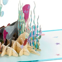Hallmark Disney The Little Mermaid Wishing You Happiness 3D Pop-Up Card 14 Hallmark Disney The Little Mermaid Wishing You Happiness 3D Pop-Up Card -Hallmark Store Disney The Little Mermaid Ariel 3D PopUp Card for Her 1499LAD2902 05